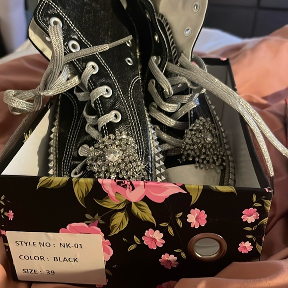 Studded Nan KU sneakers black - Picture 3 of 5